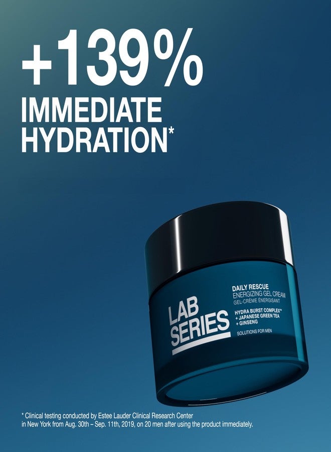 لاب سيريز كريم جل منشط ومرطب للوجه من لاب سيريز للرجال - مضاد للشيخوخة، مرطب، عناية بالبشرة للرجال، 1.7 أونصة سائلة - Image 2